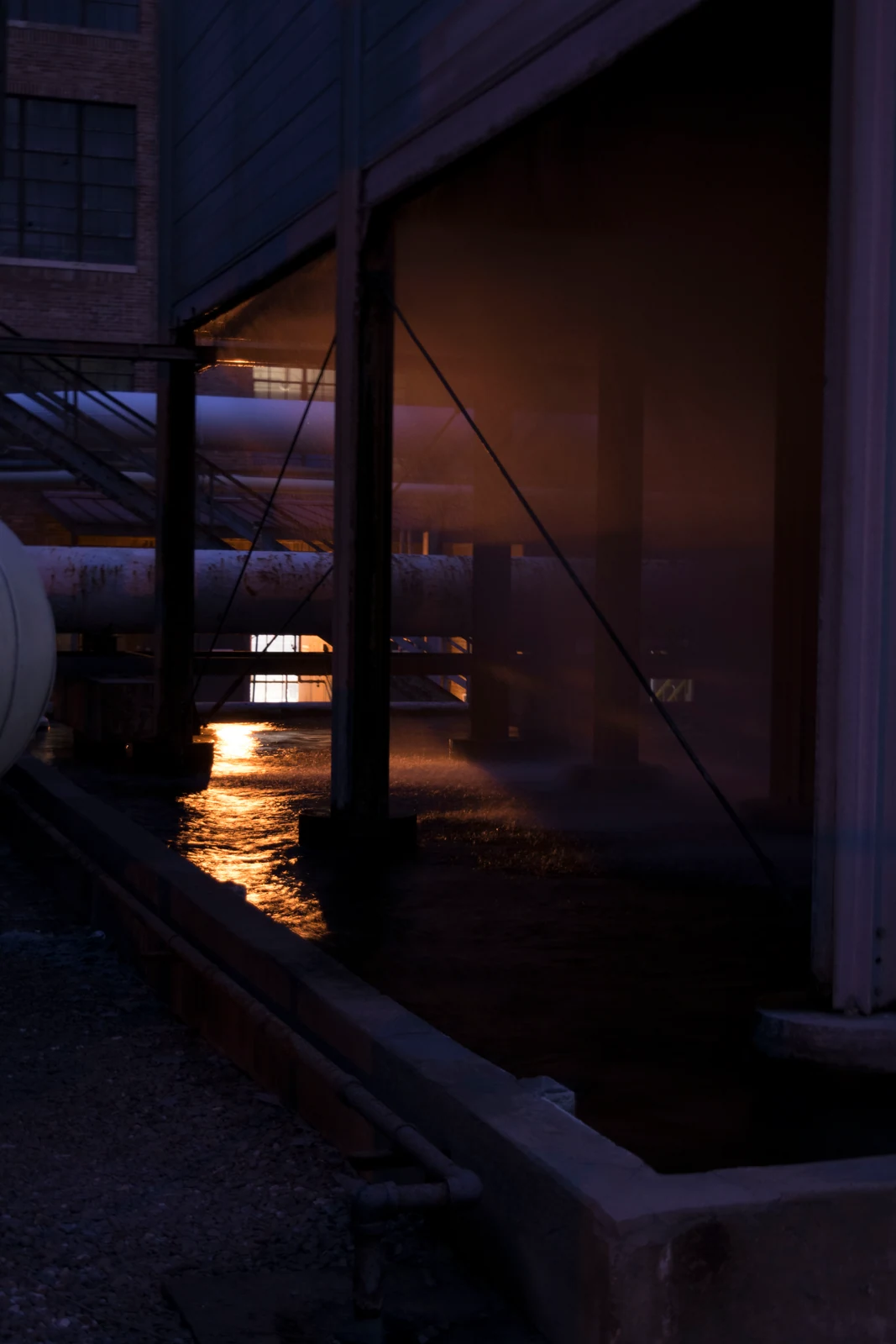Industrial night