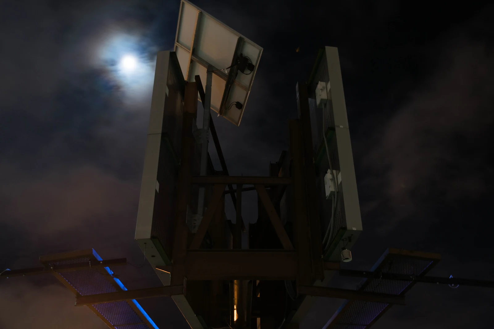 Moonlit structure