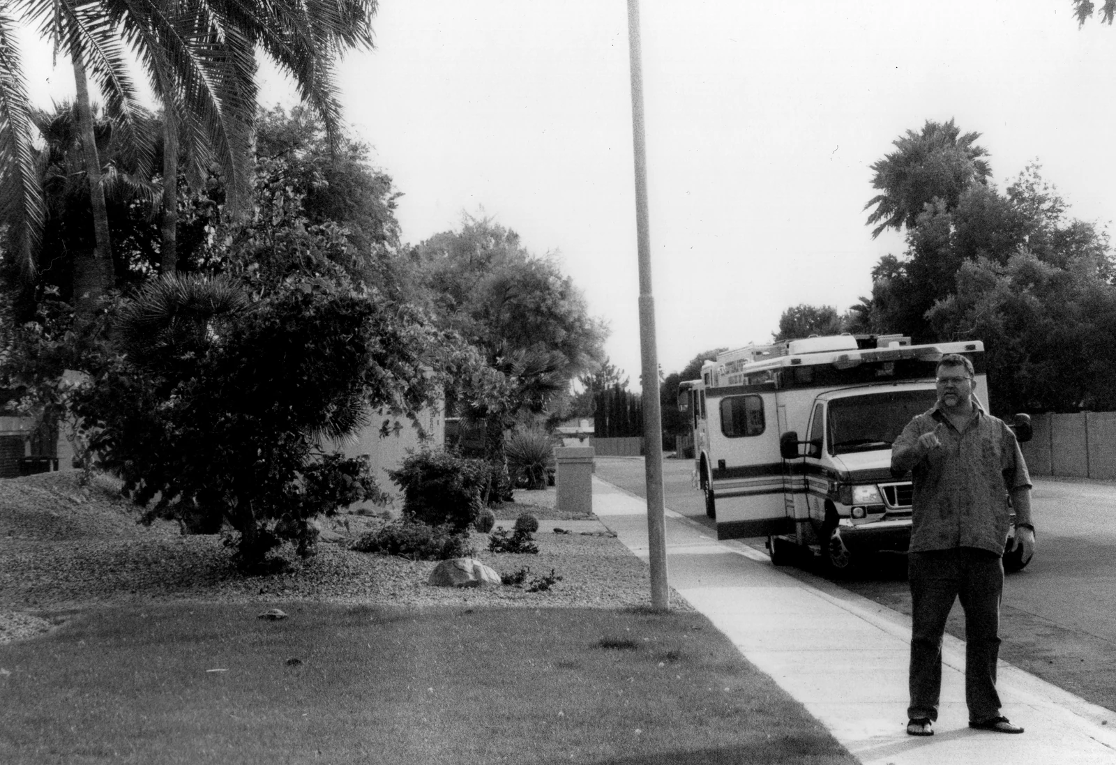 Ambulance street scene