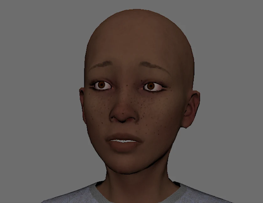Character expression study