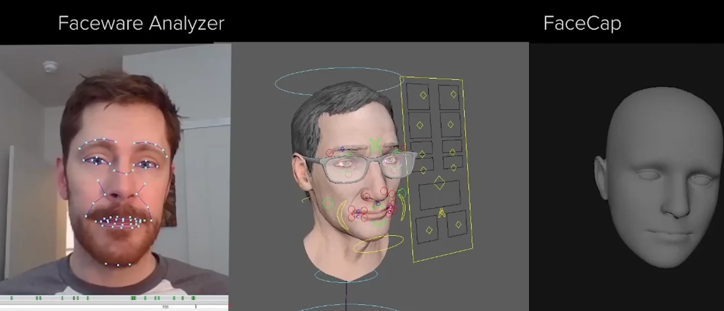 Facial capture comparison