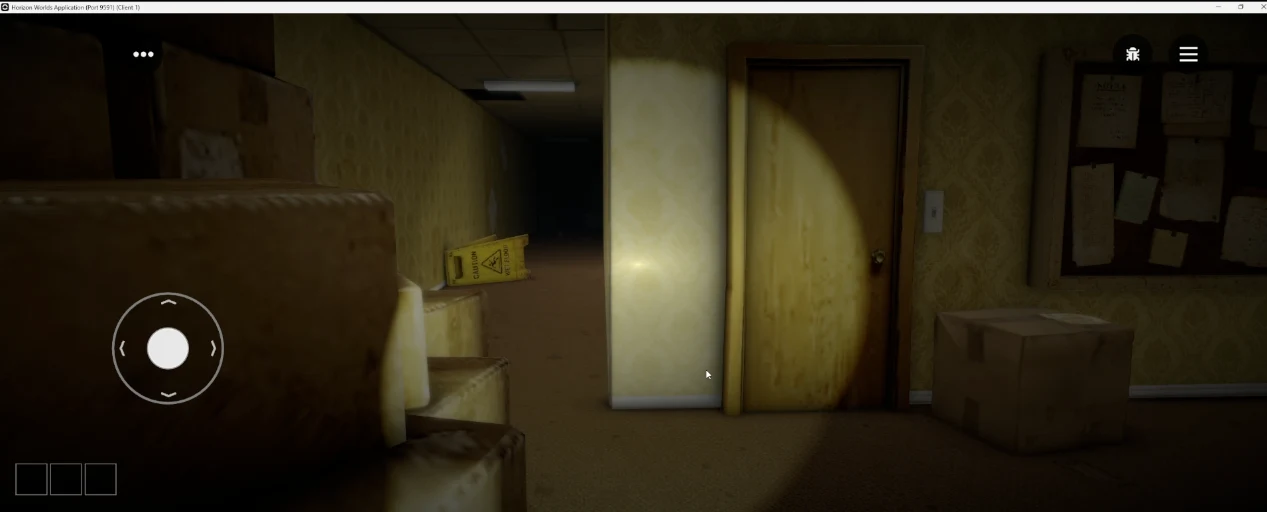 Backrooms — corridor