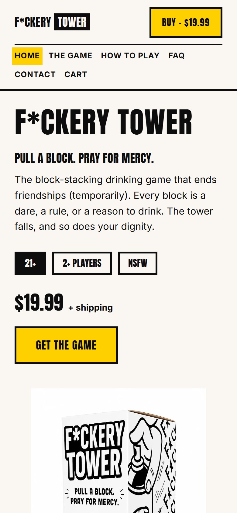 F*ckery Tower — mobile website